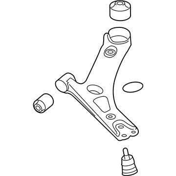 Hyundai 54500-H9000 Arm Complete-Front Lower, LH