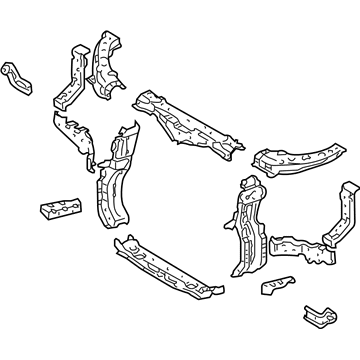 Lexus 53201-48031 Support Sub-Assy, Radiator