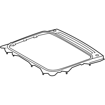 Toyota 63142-52090 Sunroof Reinforcement