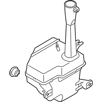 Kia 986201M000 Windshield Washer Reservoir Assembly