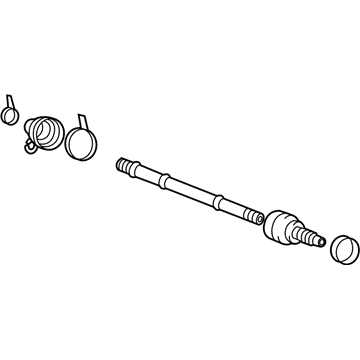 Hyundai 49500-39861 Joint Assembly-Constant Velocity R