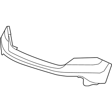 Honda 04711-SWA-A91ZZ Face, Front Bumper (Upper) (Dot)