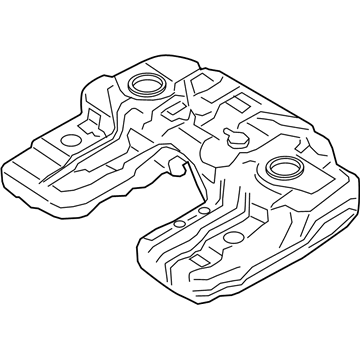 BMW 16-11-7-344-554 Plastic Fuel Tank