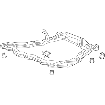 Kia 624053F300 Crossmember Complete