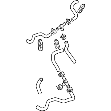 Toyota 87209-08030 Front Hose