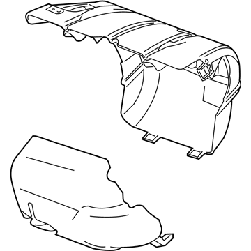 GM 12639886 Rear Cover
