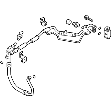 Hyundai 97775-3X100 Tube Assembly-Suction & Liquid