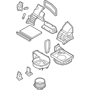 Hyundai 97206-2L000 Blower Unit