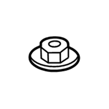 BMW 07-14-7-204-294 Hex Nut With Plate