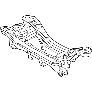 Lexus 51206-75011 Member Sub-Assy, Rear Suspension