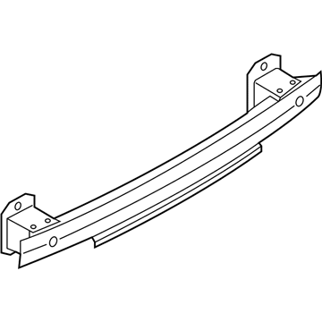 BMW 51-12-7-369-197 Carrier, Bumper Rear