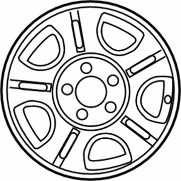 Ford AL5Z-1007-B Wheel, Alloy