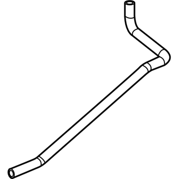 GM 15223713 Radiator SURGE TANK Outlet Hose