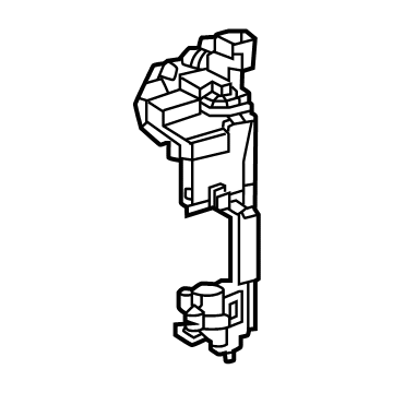 Lexus 16595-24100 GUIDE, RADIATOR AIR