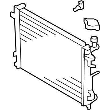 Kia 253103K090 Radiator Assembly