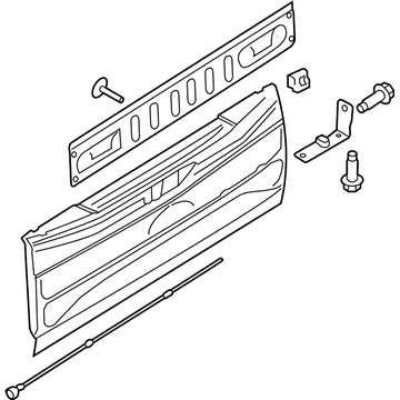 OEM Ford HC3Z-9940700-B - Tail Gate