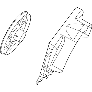 Mopar 68003974AB Fan MODUL-Radiator Cooling