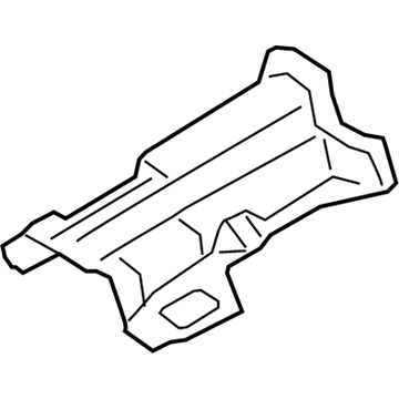 BMW 51-48-7-276-296 Fuel Tank Heat Insulation