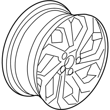 Honda 42700-T2A-L74 Disk, Aluminum Wheel (17X7) (1/2J) (Maxion Wheels)