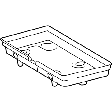 Lexus 74431-50030 Tray, Battery