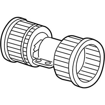 BMW 64-11-8-372-493 Blower Unit