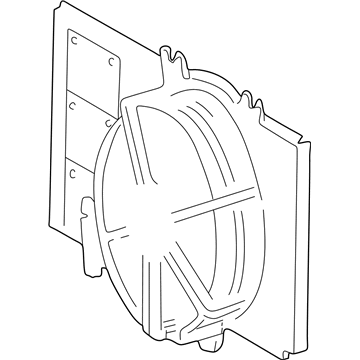 Mopar 5019210AA SHROUD-Fan