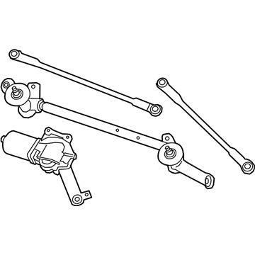 Infiniti 28800-5NA0A Drive Assy-Windshield Wiper