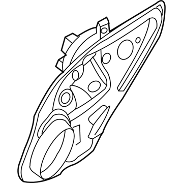 Ford AH6Z-54235A89-B Lock Module