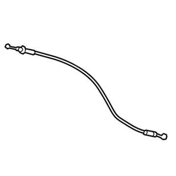 Toyota 69770-12280 Lock Cable