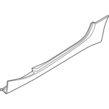 BMW 51-71-7-068-853 Primed Left Outer Kick Panel