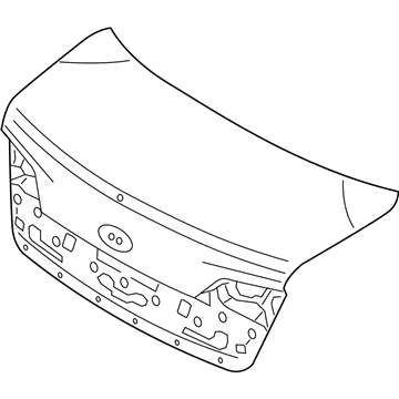 Kia 69200F6000 Panel Assembly-Trunk Lid