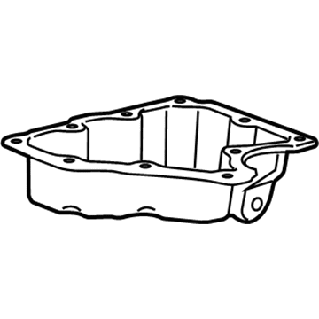 GM 12669909 Lower Oil Pan