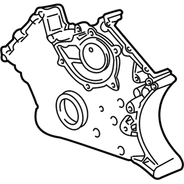 BMW 11-14-1-702-543 Timing Case Cover, Bottom