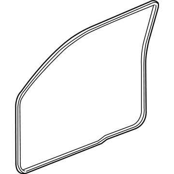 Mopar 55112128AG WEATHERSTRIP-Body Side