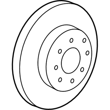 Honda 45251-T5R-A02 Disk, Front Brake