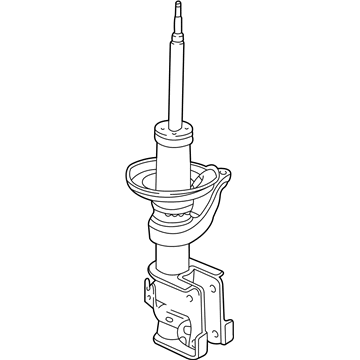 Honda 51605-SCV-A04 Shock Absorber Unit, Right Front