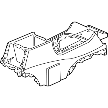 Acura 83450-S3V-A21ZC Console Assembly, Center (Saddle)