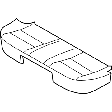 Ford AE5Z-54600A88-A Seat Cushion Pad