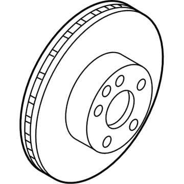 Nissan 43206-ZX00B Rotor Brake