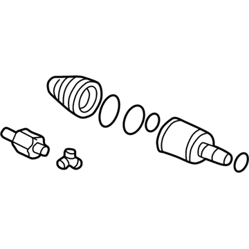 Hyundai 49505-2DE00 Joint Kit-Front Axle Differential Side