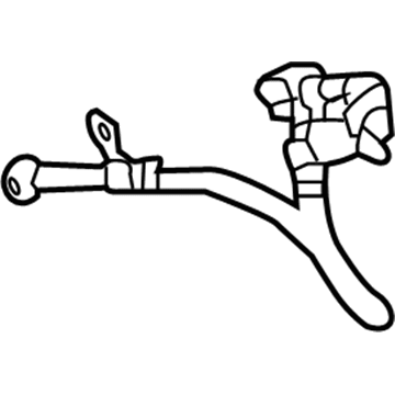 Hyundai 58737-G3450 Hose-Brake Rear, LH