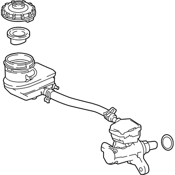 Honda 01462-TVA-A13 Master Cylinder Set