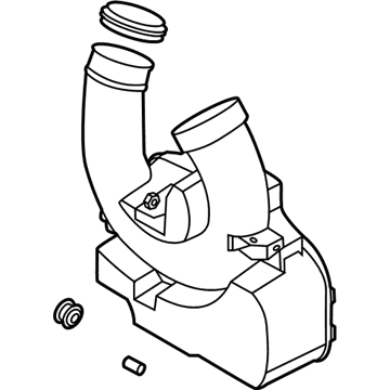 Kia 28220K0100 Duct Assembly-Air, RH