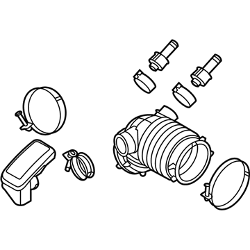 Kia 28140J9200 Hose Assembly-Air Intake