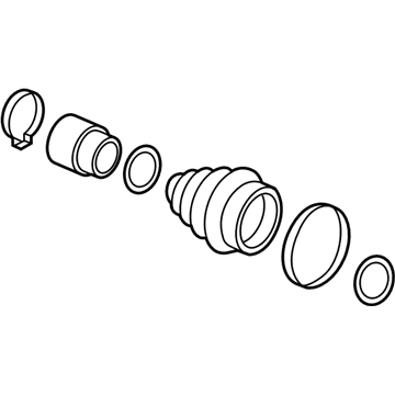 Hyundai 49584-3V560 Damper Kit-Front Axle Dynamic, RH