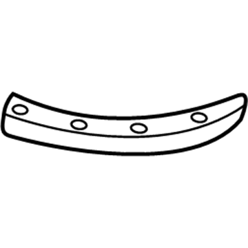 Hyundai 86554-A5000 Bracket-Front Bumper Side Mounting, RH