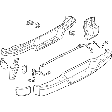 GM 84361130 Bumper Assembly