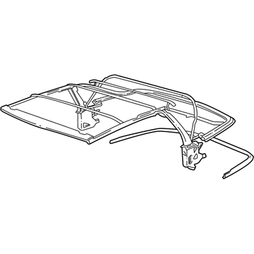 BMW 54-31-8-268-978 Rail For Tension Hanger