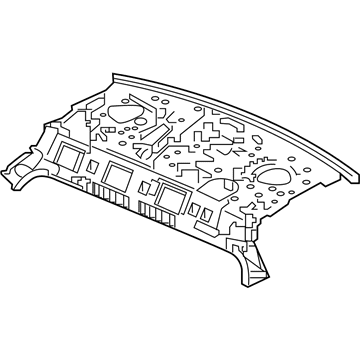 Honda 66500-TBG-A10ZZ Parcel Shelf Comp