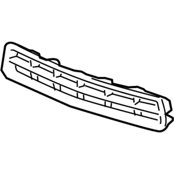Acura 71103-STK-A00 Grille, Front Bumper (Upper)